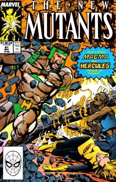 The New Mutants 1983 #81 Direct ed. - back issue - $4.00