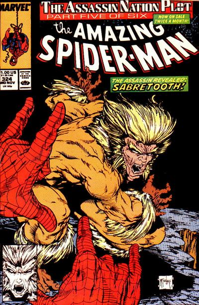 The Amazing Spider-Man 1963 #324 Direct ed. - back issue - $13.00