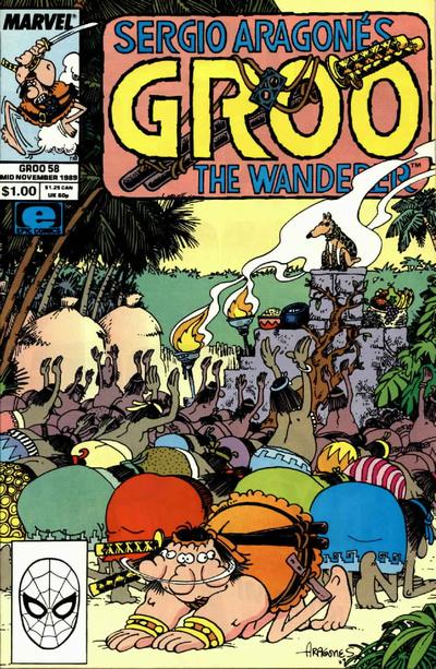 Sergio Aragonés Groo the Wanderer 1985 #58 Direct ed. - back issue - $3.00