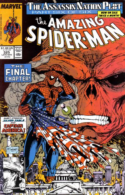 The Amazing Spider-Man 1963 #325 Direct ed. - reader copy - $4.00