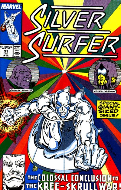 Silver Surfer 1987 #31 Direct ed. - back issue - $4.00