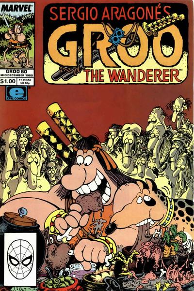 Sergio Aragonés Groo the Wanderer 1985 #60 Direct ed. - back issue - $3.00