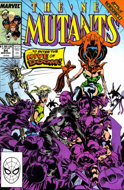 The New Mutants 1983 #84 - back issue - $4.00