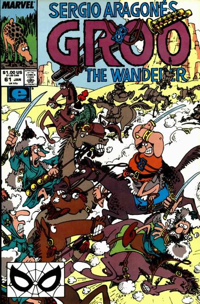 Sergio Aragonés Groo the Wanderer 1985 #61 Direct ed. - back issue - $3.00