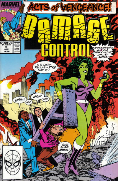 Damage Control 1989 #3 - back issue - $4.00