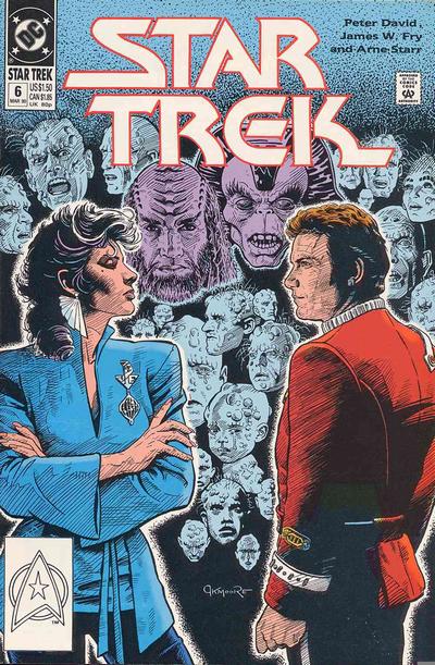 Star Trek 1989 #6 Direct ed. - back issue - $4.00