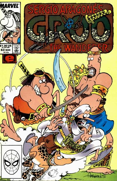 Sergio Aragonés Groo the Wanderer 1985 #63 Direct ed. - back issue - $3.00