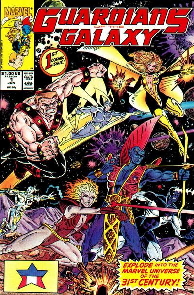 Guardians of the Galaxy 1990 #1 Direct ed. - back issue - $9.00