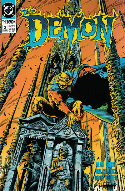 The Demon 1990 #2 - back issue - $4.00