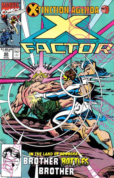 X-Factor 1986 #60 Direct ed. - back issue - $4.00