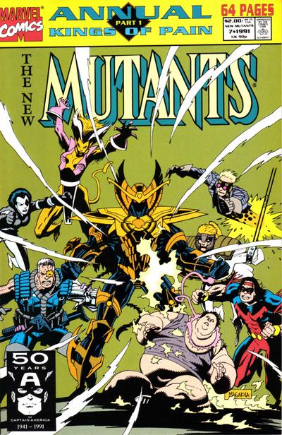 The New Mutants Annual 1984 #7 - back issue - $5.00