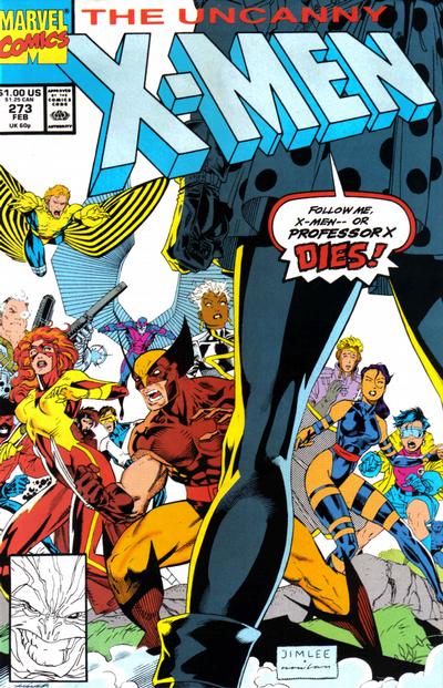 The Uncanny X-Men 1981 #273 Direct ed. - back issue - $4.00