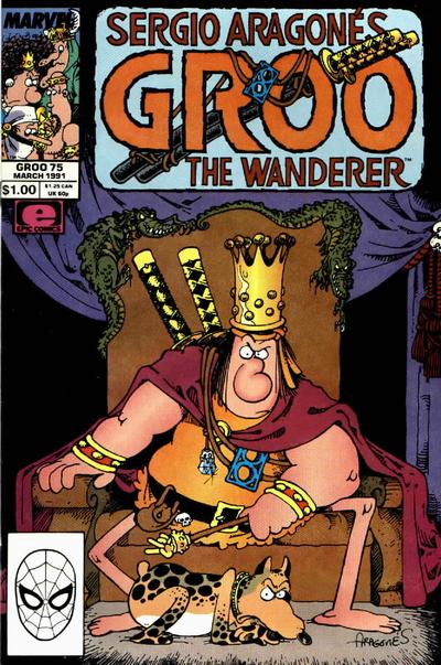 Sergio Aragonés Groo the Wanderer 1985 #75 Direct ed. - back issue - $3.00