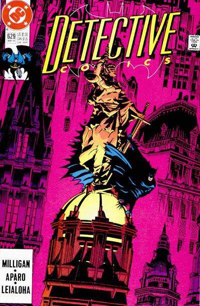 Detective Comics 1937 #629 Direct ed. - back issue - $5.00