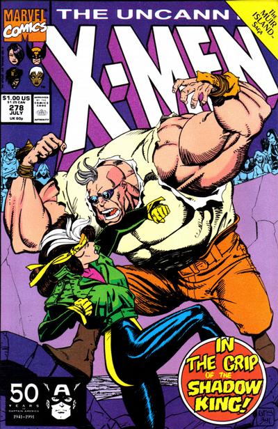 The Uncanny X-Men 1981 #278 Direct ed. - back issue - $4.00