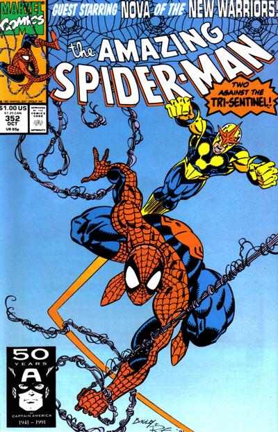 The Amazing Spider-Man 1963 #352 Direct ed. - back issue - $4.00