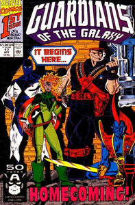 Guardians of the Galaxy 1990 #17 Direct ed. - back issue - $5.00