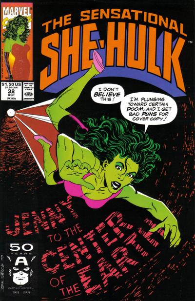 The Sensational She-Hulk 1989 #32 - back issue - $9.00