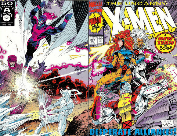 The Uncanny X-Men 1981 #281 Direct ed. - back issue - $5.00