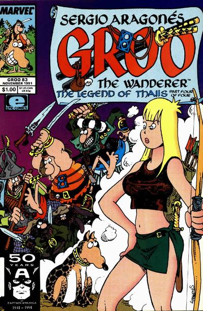 Sergio Aragonés Groo the Wanderer 1985 #83 Direct ed. - back issue - $3.00