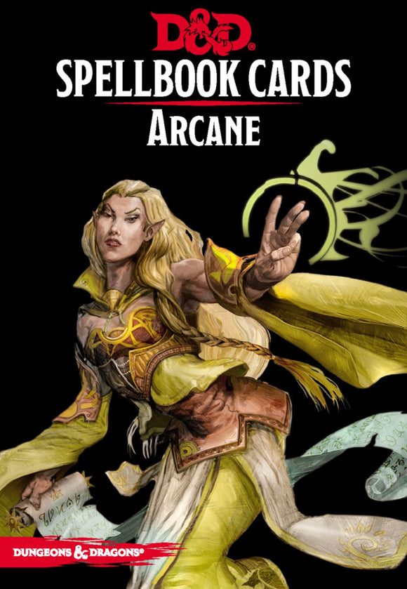 Dungeons and Dragons RPG: Spellbook Cards - Arcane Deck 253 cards