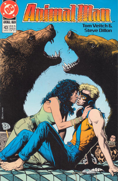 Animal Man 1988 #43 - back issue - $4.00