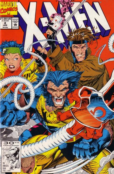 X-Men 1991 #4 Direct ed. - 9.4 - $29.00