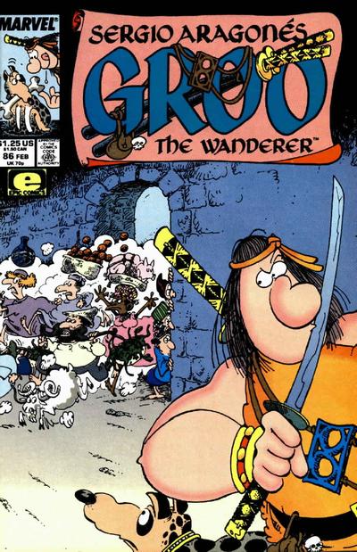 Sergio Aragonés Groo the Wanderer 1985 #86 Direct ed. - back issue - $3.00