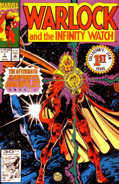 Warlock and the Infinity Watch 1992 #1 Direct ed. - back issue - $4.00