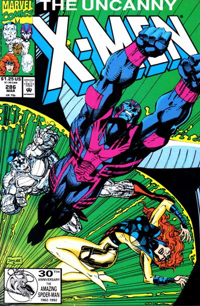 The Uncanny X-Men 1981 #286 Direct ed. - back issue - $4.00