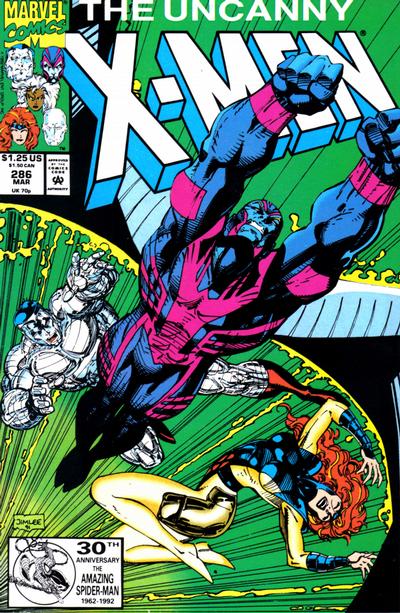 The Uncanny X-Men 1981 #286 Direct ed. - back issue - $3.00