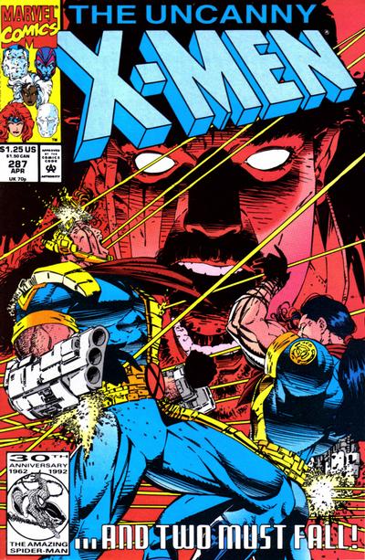 The Uncanny X-Men 1981 #287 Direct ed. - back issue - $4.00