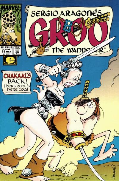 Sergio Aragonés Groo the Wanderer 1985 #89 Direct ed. - back issue - $3.00