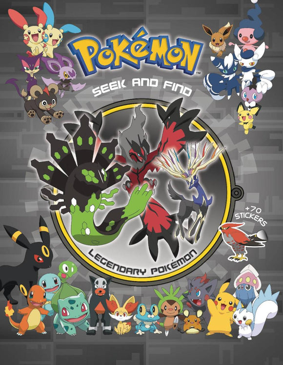 POKEMON SEEK & FIND HC LEGENDARY POKEMON