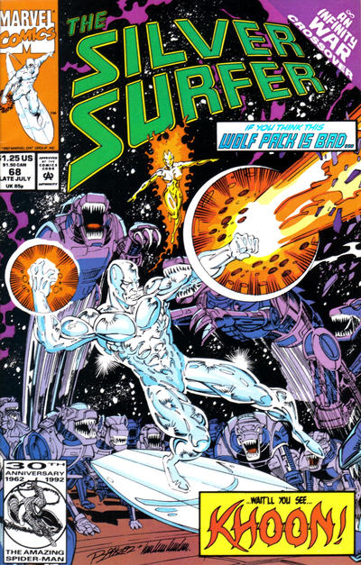 Silver Surfer 1987 #68 - back issue - $4.00