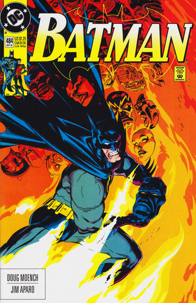 Batman 1940 #484 Direct ed. - back issue - $4.00
