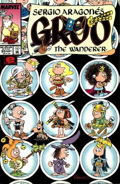 Sergio Aragonés Groo the Wanderer 1985 #93 Direct ed. - back issue - $3.00