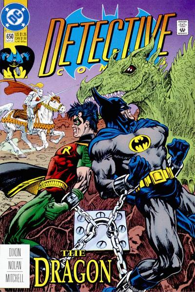 Detective Comics 1937 #650 Direct ed. - back issue - $4.00