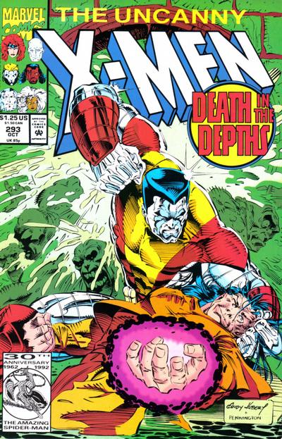 The Uncanny X-Men 1981 #293 Direct ed. - back issue - $4.00