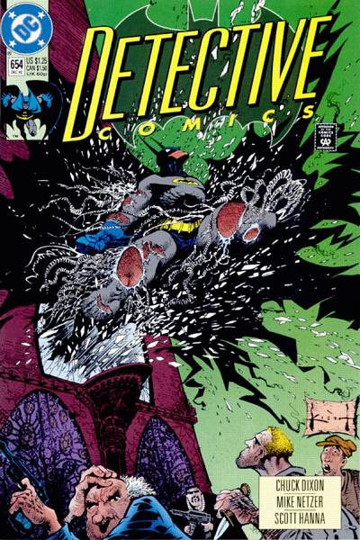 Detective Comics 1937 #654 Direct ed. - back issue - $4.00