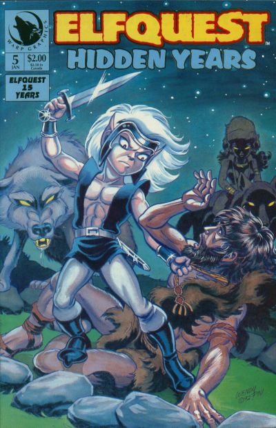 ElfQuest: Hidden Years 1992 #5 - back issue - $4.00