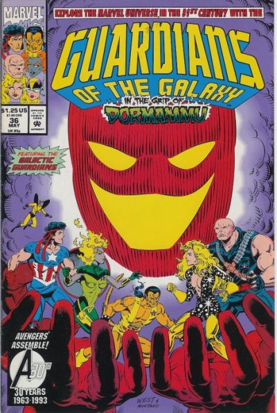 Guardians of the Galaxy 1990 #36 - back issue - $4.00