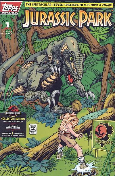 Jurassic Park 1993 #1 Collectors Edition - back issue - $4.00