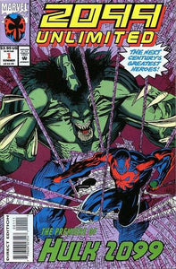 2099 Unlimited 1993 #1 Direct Edition - back issue - $6.00