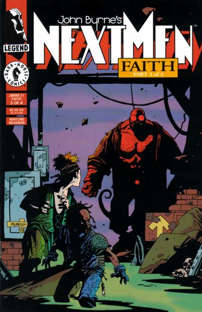 John Byrne's Next Men 1992 #21 - 9.6 - $150.00