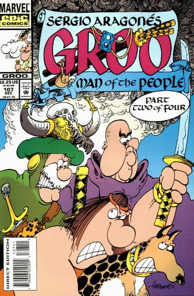 Sergio Aragonés Groo the Wanderer 1985 #107 - back issue - $9.00
