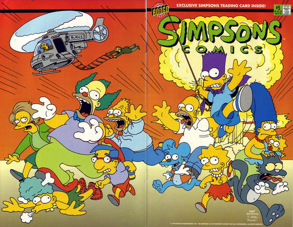 Simpsons Comics 1993 #5 - back issue - $13.00