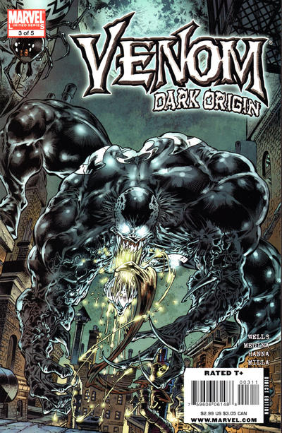 Venom: Dark Origin 2008 #3 - back issue - $5.00