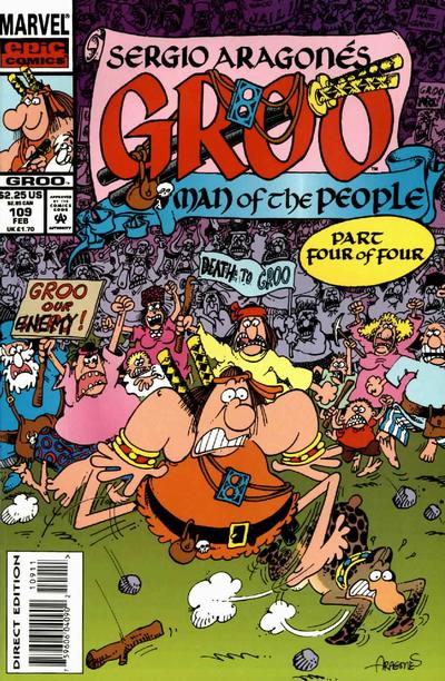 Sergio Aragonés Groo the Wanderer 1985 #109 - back issue - $9.00