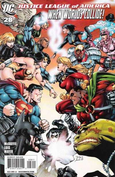 Justice League of America 2006 #28 Direct Sales - back issue - $4.00